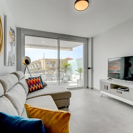 Modern New Terrazas De Costa Adeje. Heated Pool, Big Terrace And Private Parking Costa Adeje (Tenerife)