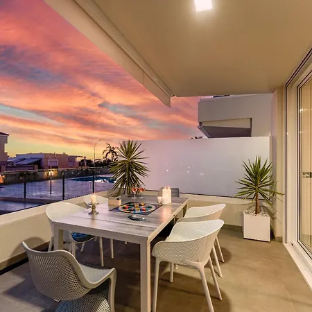 Modern New Terrazas De Costa Adeje. Heated Pool, Big Terrace And Private Parking * 아데제