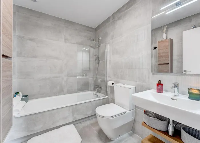 Modern New Terrazas De Costa Adeje. Heated Pool, Big Terrace And Private Parking Apartment Costa Adeje (Tenerife)