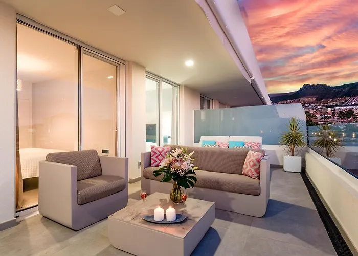 Modern New Terrazas De Costa Adeje. Heated Pool, Big Terrace And Private Parking Costa Adeje (Tenerife)