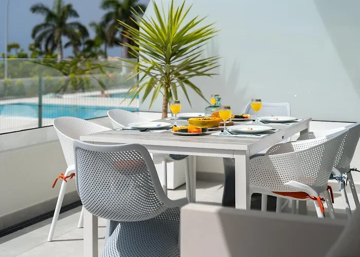 Modern New Terrazas De Costa Adeje. Heated Pool, Big Terrace And Private Parking Costa Adeje