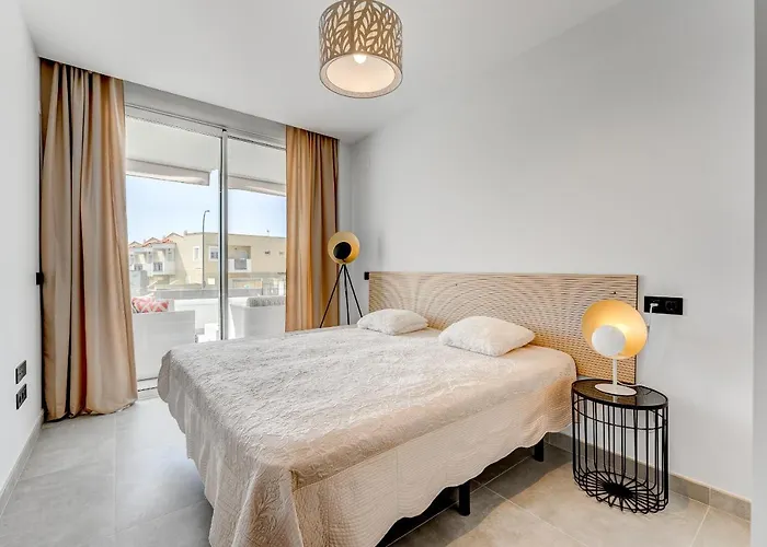 Daire Modern New Terrazas De Costa Adeje. Heated Pool, Big Terrace And Private Parking