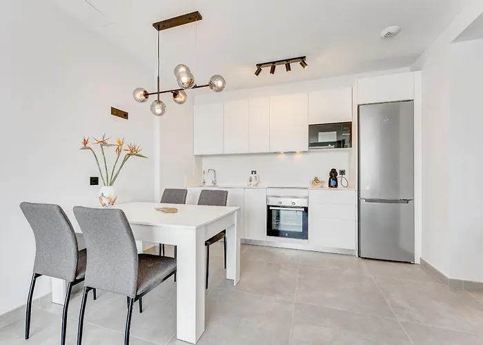 Modern New Terrazas De Costa Adeje. Heated Pool, Big Terrace And Private Parking Daire Costa Adeje