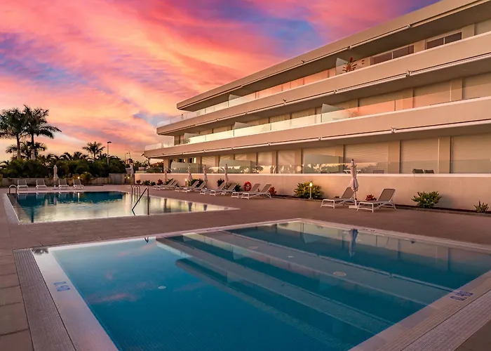 Daire Modern New Terrazas De Costa Adeje. Heated Pool, Big Terrace And Private Parking